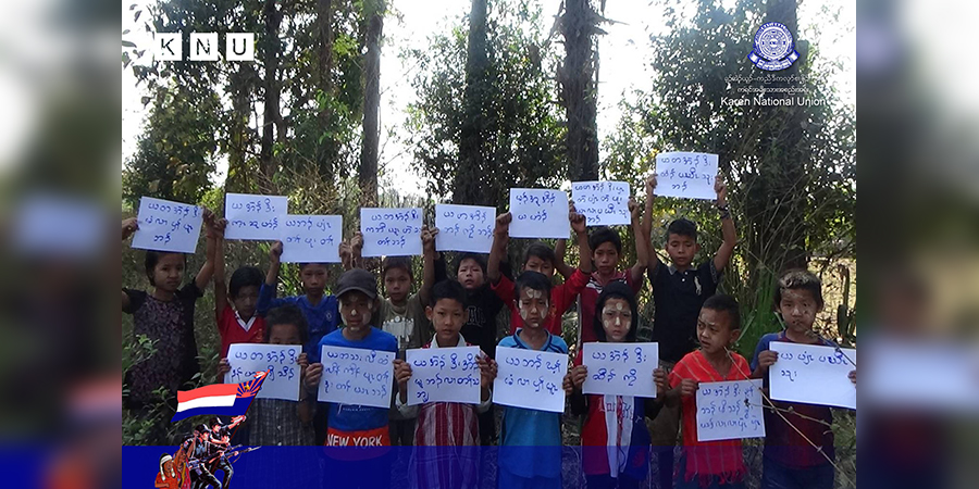 စစ်ဘေးရှောင်ကလေးငယ်များ ဆန္ဒထုတ်ဖော်၊ စစ်ပွဲကြောင့် ကျောင်းသား ၃၀,၀၀၀ ကျော် ပညာသင်ကြားခွင့်ဆုံးရှုံး