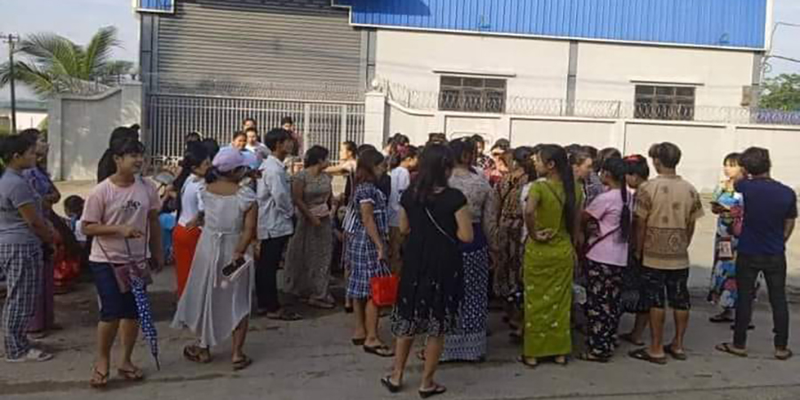 အထည်ချုပ်လုပ်ငန်းရှင်နှစ်ဦးကို အလုပ်သမားနှစ်ဦးက တရားစွဲ