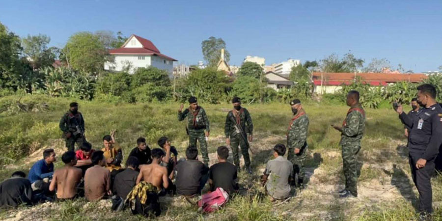 ပွဲစားခဘတ် ၄၀,၀၀၀ ပေးကာ ထိုင်းမှတဆင့် မလေးရှားသွားမည့် မြန်မာအမျိုးသား ၁၃ ဦး ဖမ်းဆီးခံရ