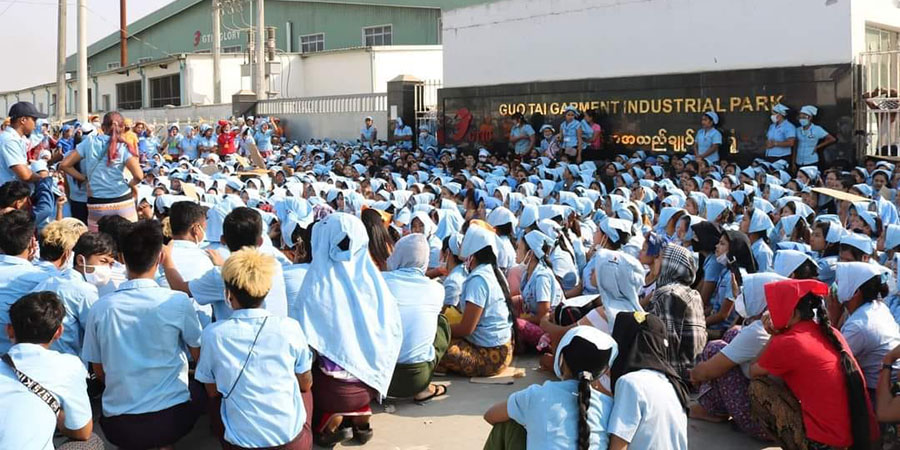 ဝါးတရာစက်မှုဇုန်က အလုပ်သမား ၁၃၀၀ ကျော်ရှိ GTIG အထည်ချုပ်စက်ရုံ ပိတ်သိမ်းမည်