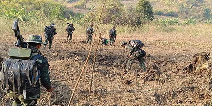 ဖရူဆိုမြို့နယ်၌ တိုက်ပွဲဖြစ်၊ ရှမ်း-ကရင်နီနယ်စပ်တွင် လက်နက်ရိက္ခာသယ်လာသည့် စစ်ကောင်စီတပ် တိုက်ခိုက်ခံရ