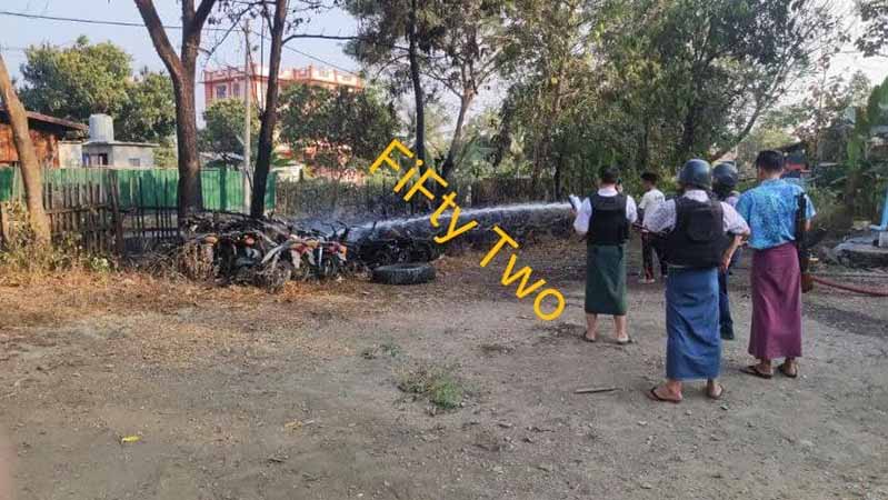 ကလေးမြို့ မြို့နယ်တရားရုံး မီးပုလင်းဖြင့် ပစ်ခတ်ခံရ၊ ရွှေဘို ဟင်္သာကြီးရွာတွင် တိုက်ပွဲဖြစ်