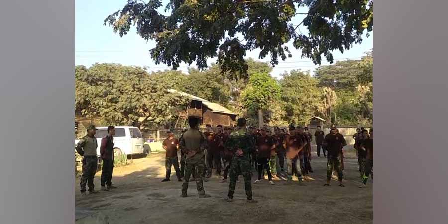 မင်းလှနှင့် ရေစကြိုတို့တွင် စစ်ကောင်စီတပ်နှင့် ပျူစောထီးများ တိုက်ခိုက်ခံရ