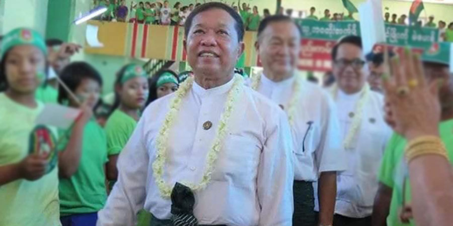 မွန်ပြည်နယ်ဝန်ကြီးချုပ်ဟောင်း အငြိမ်းစားဗိုလ်ချုပ်အုန်းမြင့် နားကင်ဆာရောဂါဖြင့် ကွယ်လွန်
