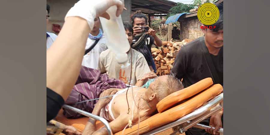 ဒီးမော့ဆိုတွင် စစ်တပ်လက်နက်ကြီးကြောင့် စစ်ရှောင် ၂ ဦး သေဆုံးပြီး  ၃ ဦး ဒဏ်ရာရ