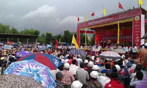  ပုဒ္မ ၄၃၆ ျပင္ဆင္ေရး ထား၀ယ္ လူထုေဟာေျပာပြဲ(ဓာတ္ပုံ)