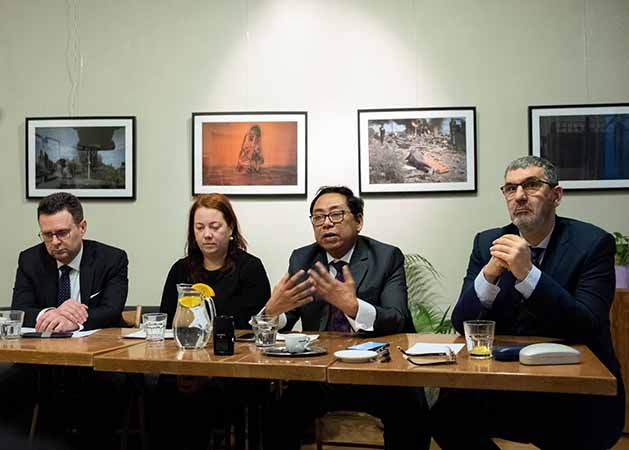 အရပ်သားပြည်သူများ၏ လူ့အခွင့်အရေး ကာကွယ်စောင့်ရှောက်ပေးရန်  NUG ဝန်ကြီးတိုက်တွန်း