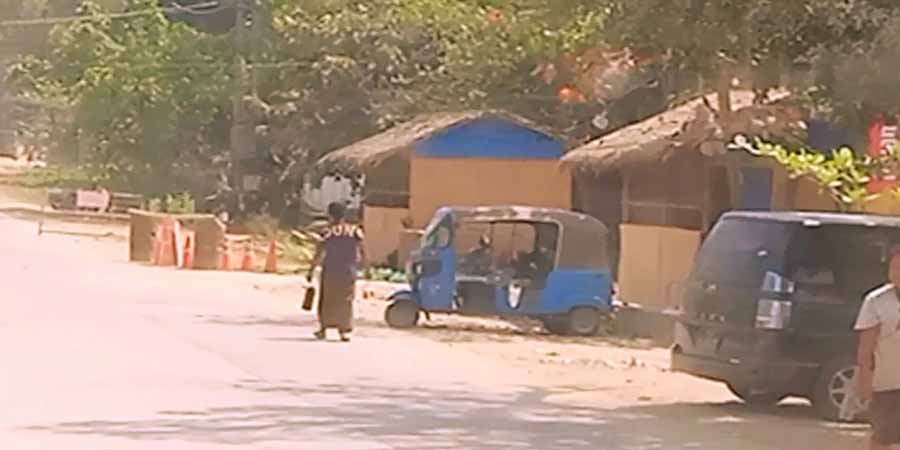 မောင်တော စစ်ဆေးရေးဂိတ်၌ တာကာငွေ ၁ သိန်း လက်ဝယ်တွေ့သူကို ဖမ်းဆီးစစ်ဆေး