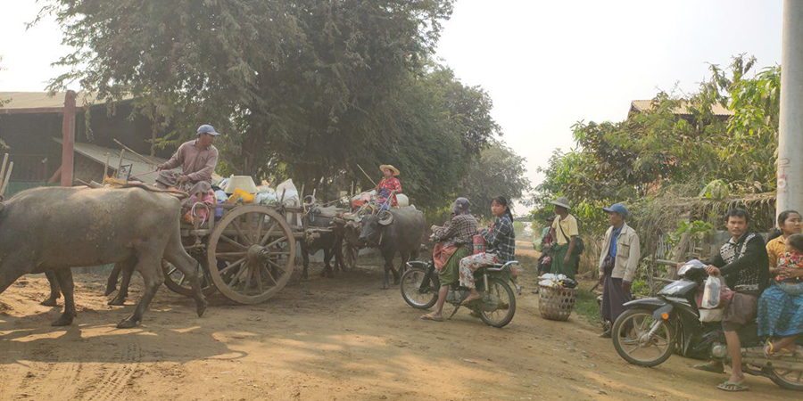 ခင်ဦးတွင် စစ်တပ်က လက်နက်ကြီးပစ်ခတ်သဖြင့် ကလေး ၁ ဦး ထိမှန်သေဆုံး၊ ပြည်သူ ၈,၀၀၀ ကျော် ထွက်ပြေးနေရ