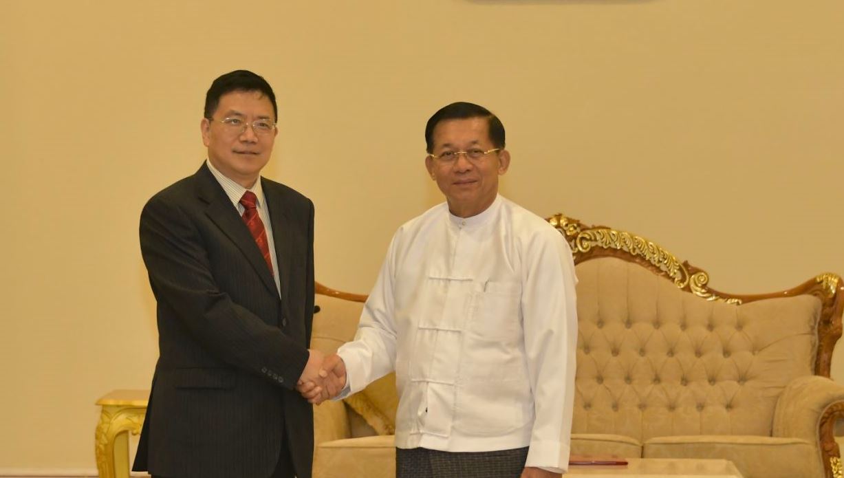 မြန်မာပြည်တွင်းငြိမ်းချမ်းရေးကိစ္စ တရုတ်အထူးကိုယ်စားလှယ်နှင့် စစ်ခေါင်းဆောင်ဆွေးနွေး