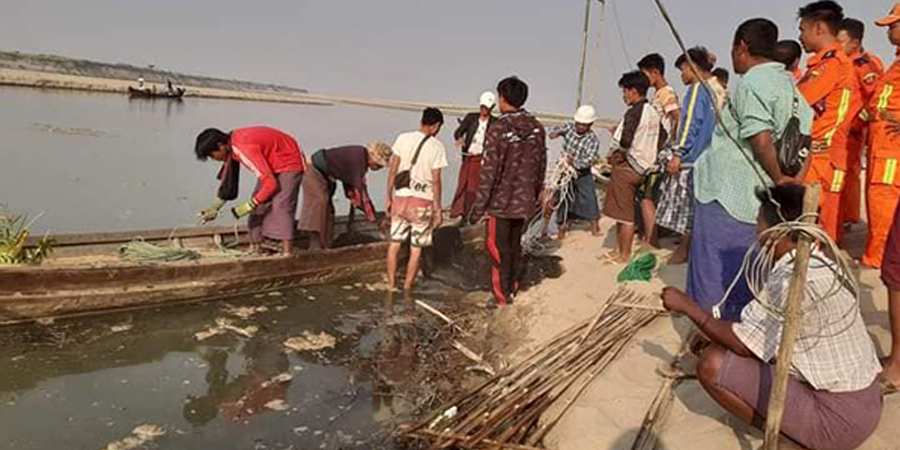ဧရာဝတီမြစ်အတွင်း ရေဆင်းချိုးရာမှ ၉ ဦးရေနစ်၊ ၁ ဦးသေဆုံးပြီး ၃ ဦး ပျောက်ဆုံးနေ