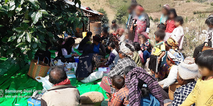 ကရင်နီ စစ်ဘေးရှောင်များ ဝမ်းပျက်ဝမ်းလျှောရောဂါ အဖြစ်များနေ