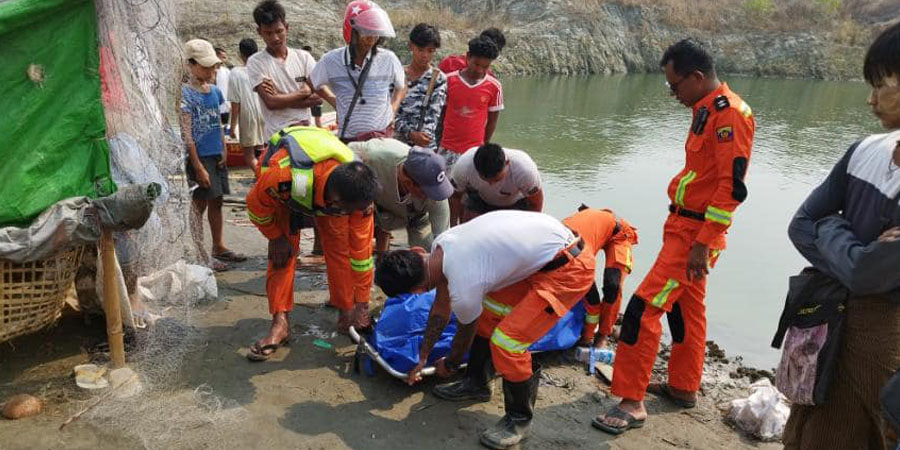 မှော်ဘီတွင် ရေကန်ထဲဆင်းကူးပြီး နစ်မြုပ်ခဲ့သည့် အမျိုးသမီး ၂ ဦး အလောင်းတွေ့ရှိ