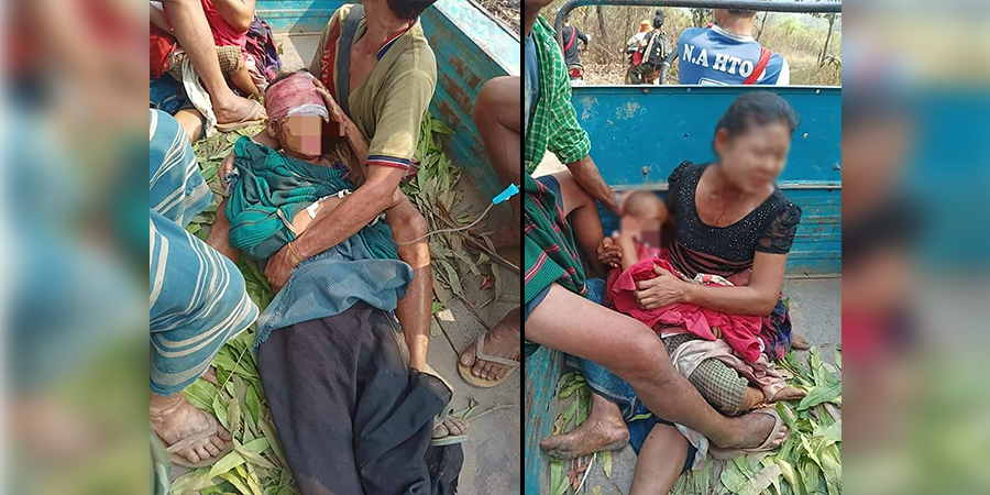 သထုံမြို့နယ်တွင် စစ်တပ်က လက်နက်ကြီးဖြင့်ပစ်ခတ်သဖြင့် အပြစ်မဲ့ ကလေးငယ် ၂ ဦး သေဆုံး