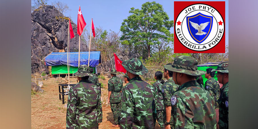 ရှမ်းပြည်တောင်ပိုင်း၊ ဂျိုးဖြူပြောက်ကျားတပ်ဖွဲ့ (JPGF) တပ်ဖွဲ့ ၁ နှစ်ပြည့် အခမ်းအနား (ဓာတ်ပုံ)