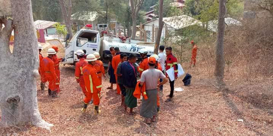 စစ်ကိုင်းတွင် ရေလာလှူသည့်ကား နောက်ပြန်လိမ့်ကျပြီး အမျိုးသား ၁ ဦး သေဆုံး