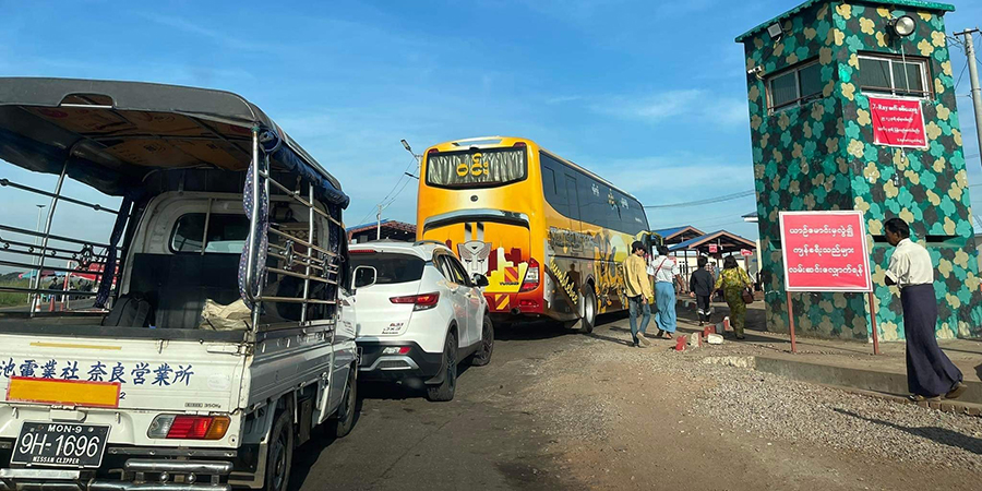 လောင်းလုံး၌ ရွာသားများ စစ်ဘေးရှောင်၊ ခရီးသည်တင်ယာဉ်ဖြင့် စစ်သားများ လိုက်ပါနေသဖြင့် ပြည်သူများစိုးရိမ်၊ ရေးမြစ်ကူးတံတားရှိ စစ်တပ်ဂိတ် တိုက်ခိုက်ခံရ