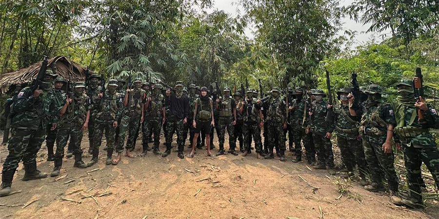ရေးမြို့နယ်ရှိ မွန်ငြိမ်းချမ်းကာကွယ်ရေးတပ်စခန်းကို ရေးဘီလူးအဖွဲ့ စီးနင်းတိုက်ခိုက်