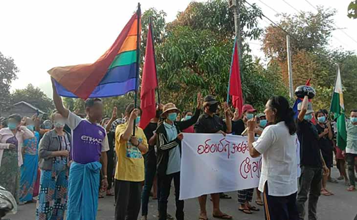တနင်္သာရီတိုင်းတွင်  စစ်အာဏာရှင်ဆန့်ကျင်လူထုလှုပ်ရှားမှု ၃၀၀၀ ကျော်ပြုလုပ်ခဲ့