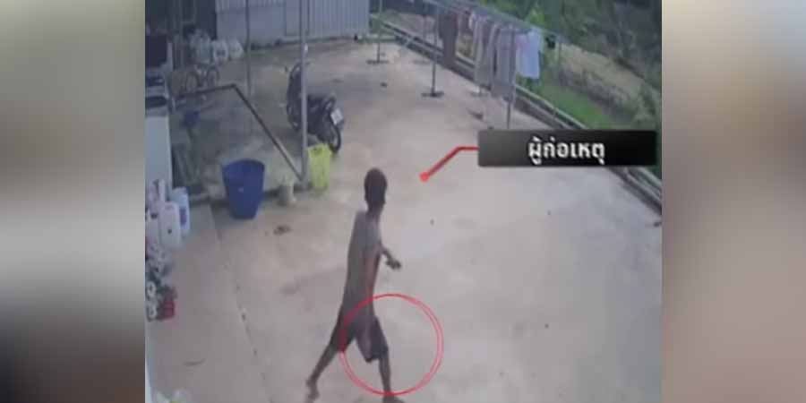 ထိုင်းတောင်ပိုင်းတွင် မြန်မာလုပ်သား ၁ ဦးက  လုပ်ဖော်ကိုင်ဘက် ၄ ဦးကို ကတ်ကြေးဖြင့်လိုက်ထိုး
