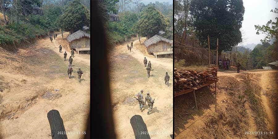 ပလက်ဝမြို့နယ်ထဲကို အိန္ဒိယ နယ်ခြားစောင့်တပ် ဝင်ရောက်စုံစမ်း