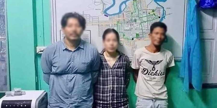 သရုပ်ဆောင် မင်းရာဇာ အပါအဝင် ၃ ဦးကို အလုပ်ကြမ်းနှင့် ထောင်ဒဏ် ၅ နှစ်ချ