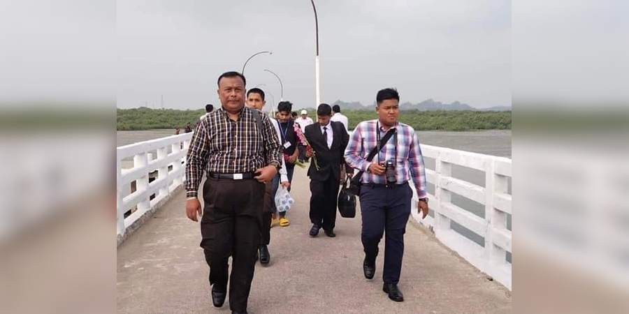 စစ်ကောင်စီကိုယ်စားလှယ်အဖွဲ့ ဘင်္ဂလားဒေ့ရှ်ရောက် ရိုဟင်ဂျာဒုက္ခသည်များကို သွားတွေ့
