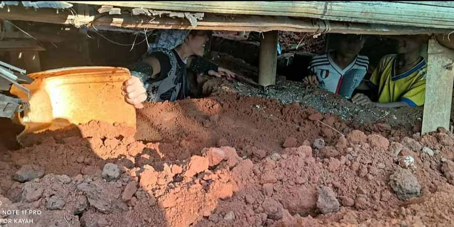 ကရင်နီစစ်ရှောင်စခန်းများတွင် ဗုံးခိုကျင်းတူးရန် ငွေကြေးနှင့်နည်းပညာ အကူအညီလိုအပ်နေ