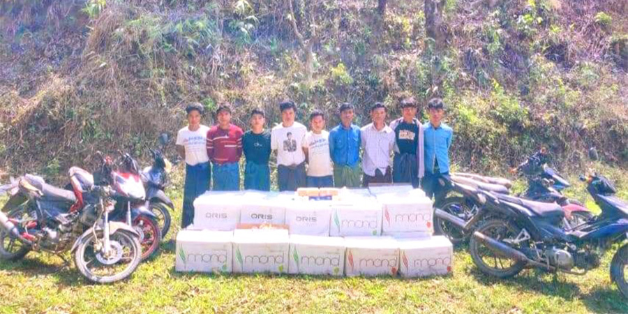 ဘူးသီးတောင်တွင် ကျပ်သိန်း ၇၀၀ ကျော်တန်ဖိုးရှိ မူးယစ်ဆေးဝါးများ ဖမ်းမိ