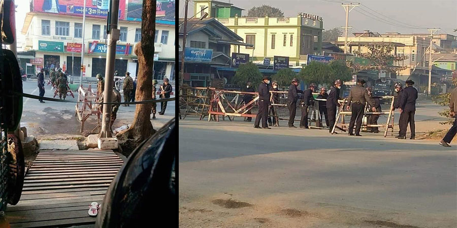 ကလေးမြို့တွင် စသုံးလုံးရုံး တိုက်ခိုက်ခံရ