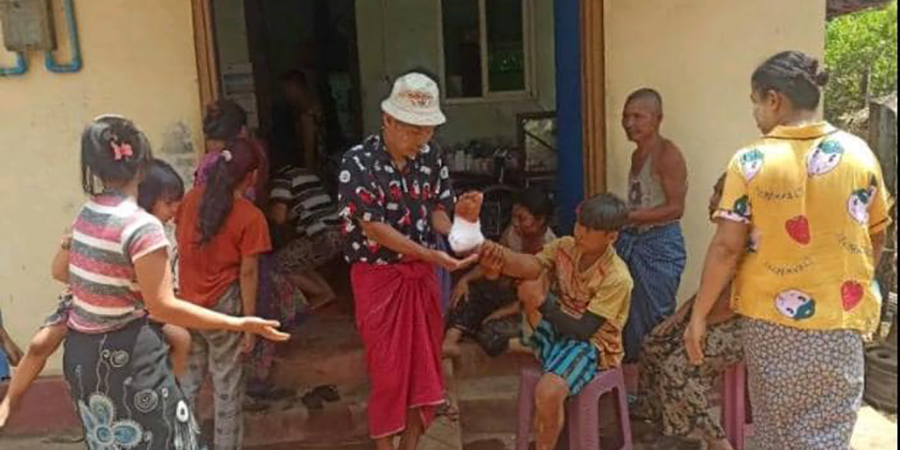 ဘီးလင်းတွင် စစ်တပ်လက်နက်ကြီးကြောင့် ဒေသခံ ၃ ဦးဒဏ်ရာရ