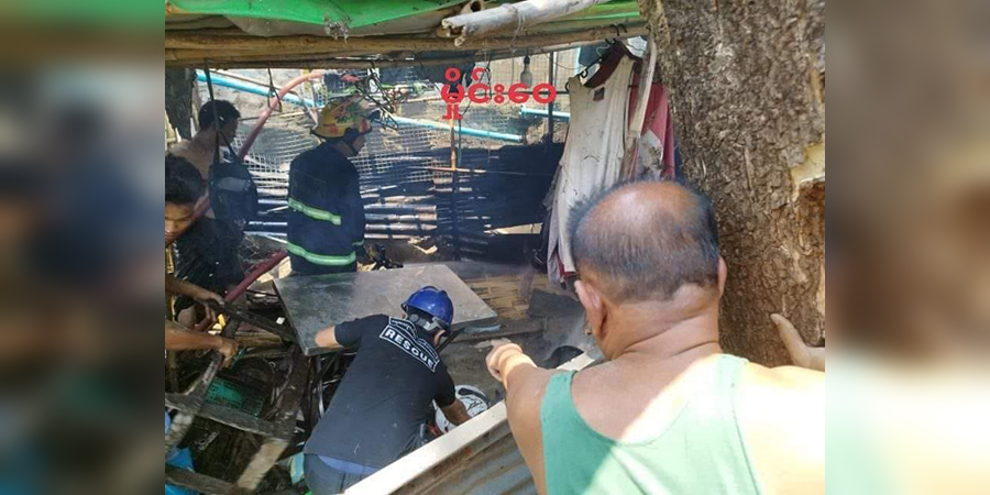 ရွှေပေါက္ကံမြို့သစ်တွင် လူနေအိမ်အောက် ဓာတ်ငွေ့ပိုက်လိုင်း ယိုစိမ့်ပြီး မီးလန့်မှုဖြစ်ပွား