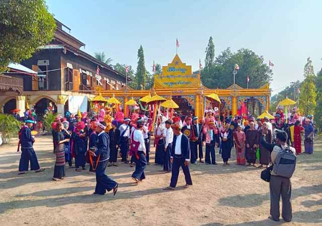 နေပြည်တော်နယ်မြေရှိ တိုင်းရင်းသားကျေးရွာစုပေါင်းအလှူပွဲကို နယ်ဝေးဧည့်သည်များမလာရန် စစ်ကောင်စီတားမြစ်