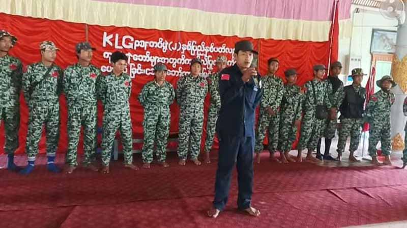 ကျောက်လုံးကြီးတပ်မဟာ ဖွဲ့စည်းတည်ထောင်ခြင်း ၂ နှစ်ပြည့်အခမ်းအနား ပြုလုပ် (ဓာတ်ပုံ)