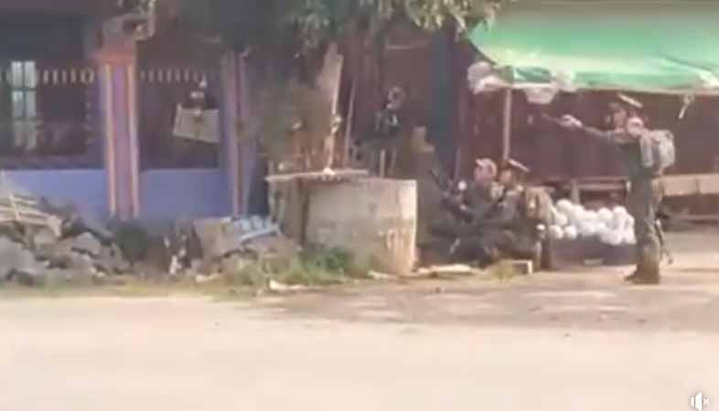 ရှမ်းပြည်မြောက်ပိုင်း မိုင်းလုံလယ်ကြီးဂိတ်တွင် တိုက်ပွဲဖြစ်