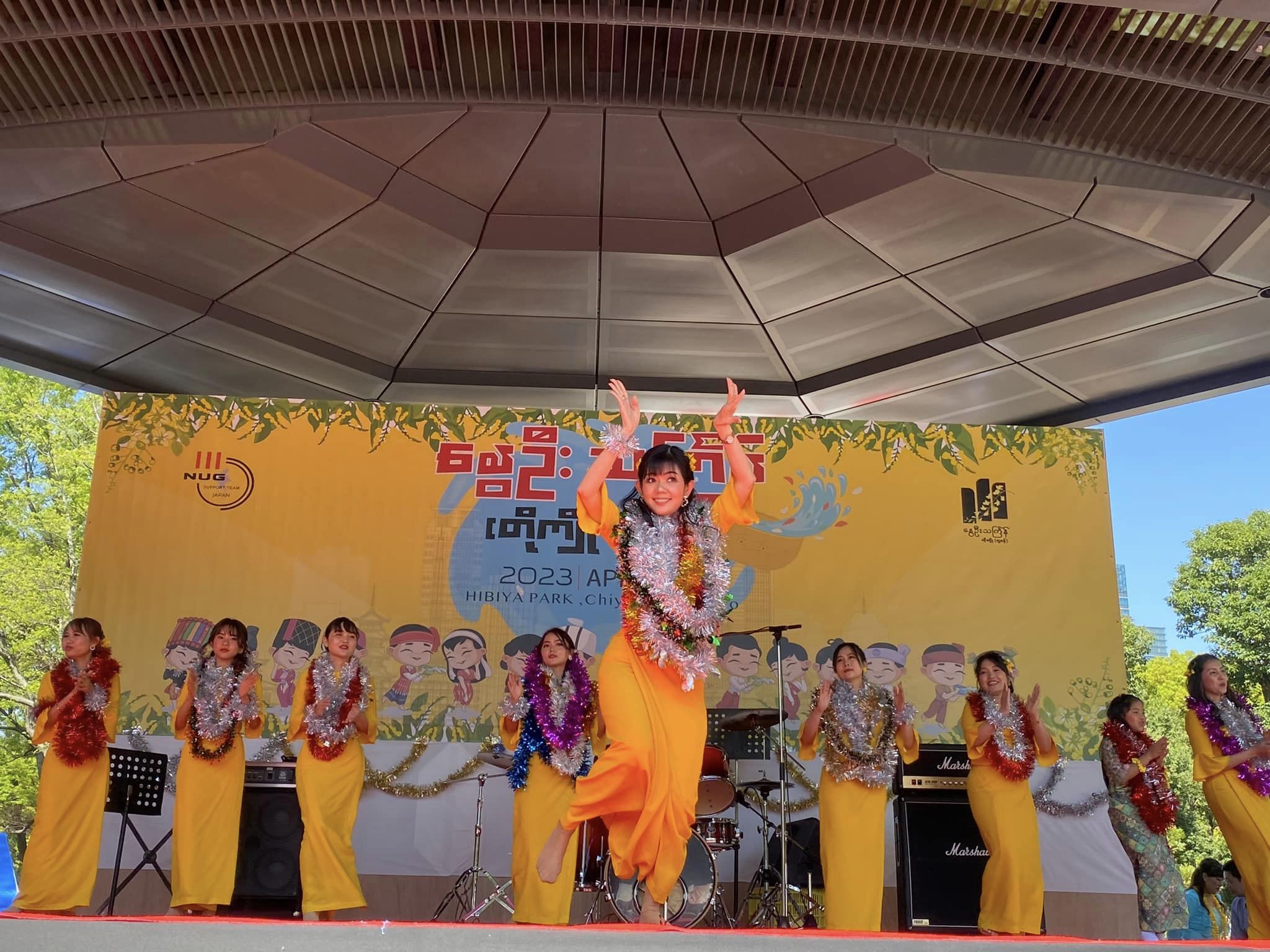 တိုကျိုတွင် နွေဦးသင်္ကြန်ကျင်းပ (ဓာတ်ပုံ)