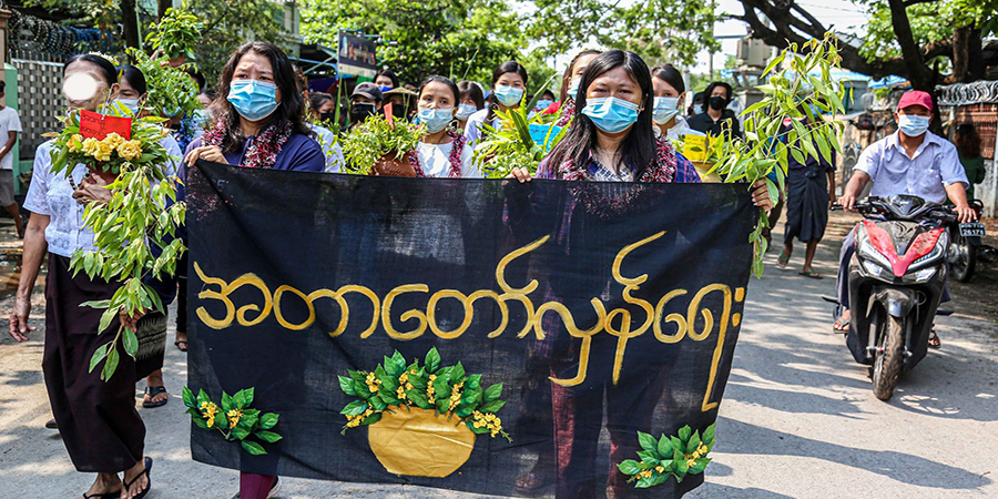 မြန်မာပြည်သူအားလုံးအတွက် နွေးထွေးသော မေတ္တာပို့သကြောင်း ကန်နိုင်ငံခြားရေးဝန်ကြီးပြော