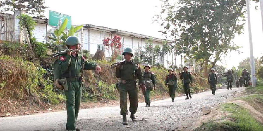 သင်္ကြန်အတက်နေ့ တရက်တည်း တိုက်ပွဲများတွင် စစ်ကောင်စီဘက်က အယောက် ၃၀ ကျော်သေဆုံး