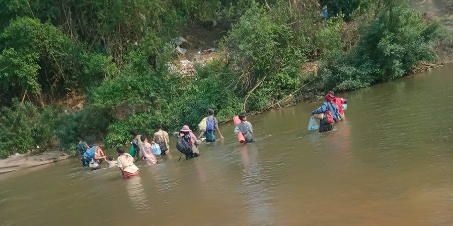 မဲကနယ်ကျေးရွာက ပြည်သူ ၇၀ နီးပါးကို နယ်ခြားစောင့်ပူးပေါင်းတပ်ဖွဲ့က ဖမ်းဆီး