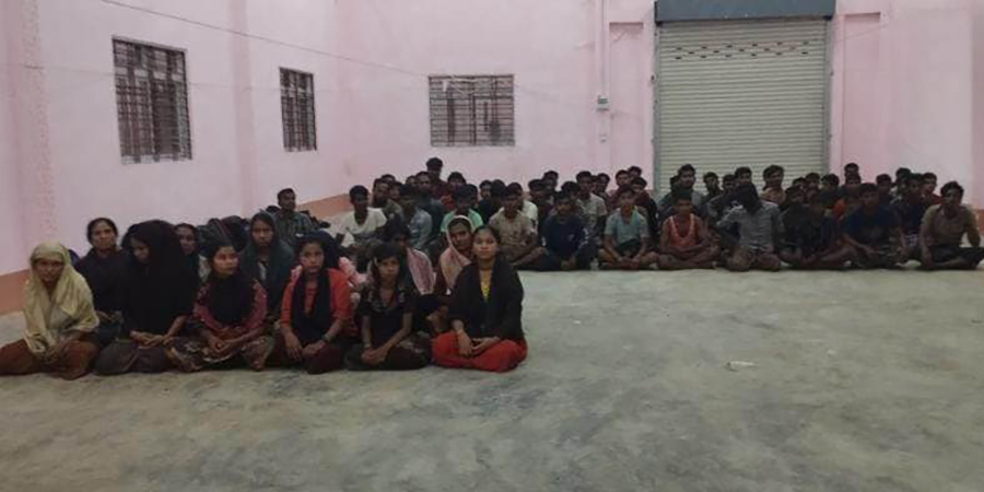 စက်လှေတစီးပေါ်တွင် ရိုဟင်ဂျာ ၇၀ ဦးနှင့် ခေါ်လာသူ ၇ ဦးကို စစ်တပ်က ဖမ်းဆီး