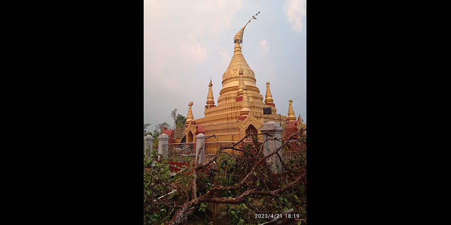 လယ်ဝေးတွင် လေဆင်နှာမောင်းတိုက်ခတ်၊ ရွာ ၂ ရွာထိခိုက်ပျက်စီးပြီး လူ ၅ ဦး သေဆုံး
