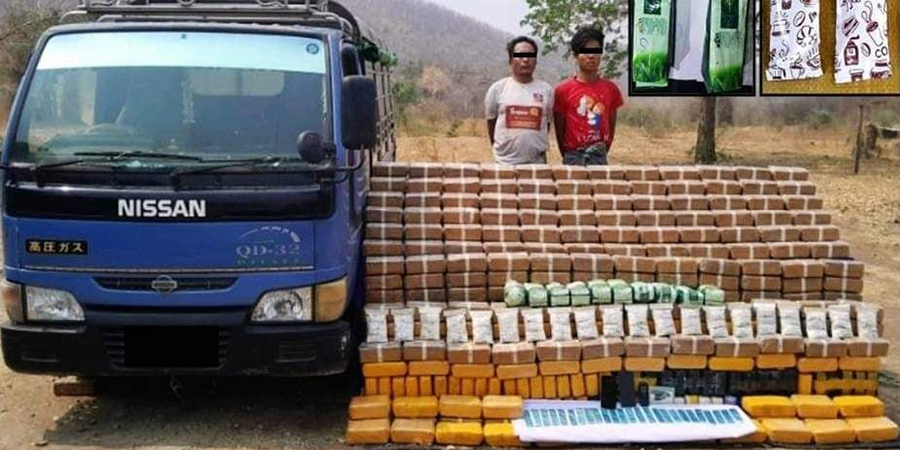 သာစည်မြို့နယ်တွင် ကျပ်သိန်းပေါင်း ၁ သိန်းကျော် တန်ဖိုးရှိ မူးယစ်ဆေးဝါးများ ဖမ်းမိ