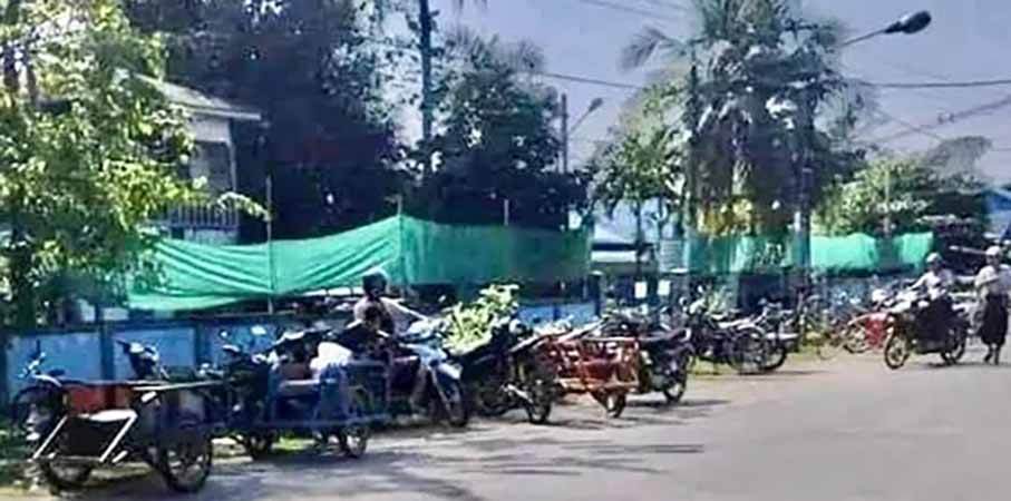 ရန်ကုန်တွင် ဘေးတွဲဆိုင်ကယ်များ ဖမ်းဆီးရန် စစ်ကောင်စီ အမိန့်ထုတ်