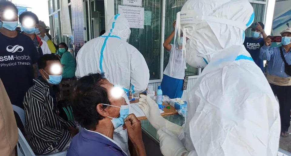ထိုင်းနိုင်ငံမှ ကော့သောင်းသို့ ပြန်ပို့ခံရသူများထဲက ၉ ဦး ကိုဗစ်ပိုးတွေ့ရှိ