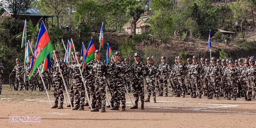 မင်းတပ်မြို့နယ်၌ ၂ နှစ်အတွင်းတိုက်ပွဲများတွင် စစ်ကောင်စီတပ်ဖွဲ့ဝင် ၄၅၄ ဦးနှင့် CDF ၅၅ ဦး ကျဆုံး