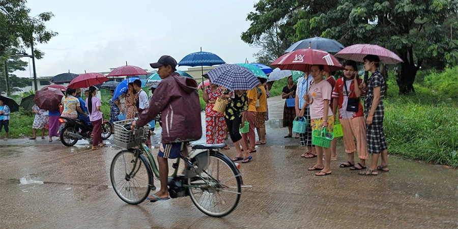 မင်္ဂလာဒုံစက်မှုဇုန် အလုပ်သမားများ၏ ကိုယ်ရေးအချက်အလက်ပေးပို့ရန် စစ်တပ် ညွှန်ကြား
