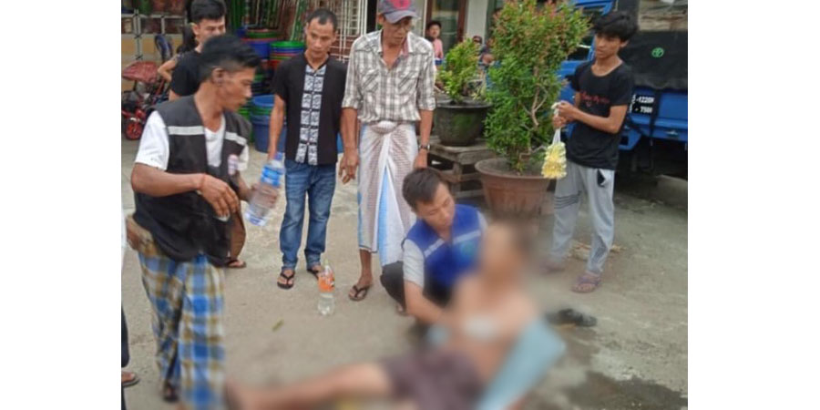 သာကေတတွင် အမျိုးသား ၁ ဦး ခန္ဓာကိုယ်အပူရှိန်မြင့်တက်ပြီး လဲကျသေဆုံး