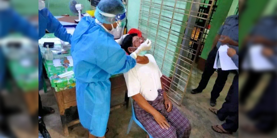 မြန်မာတွင် တရက်တည်း ကိုဗစ်-၁၉ ကူးစက်မှုအသစ် အယောက် ၆၀ ထပ်မံတွေ့ရှိ