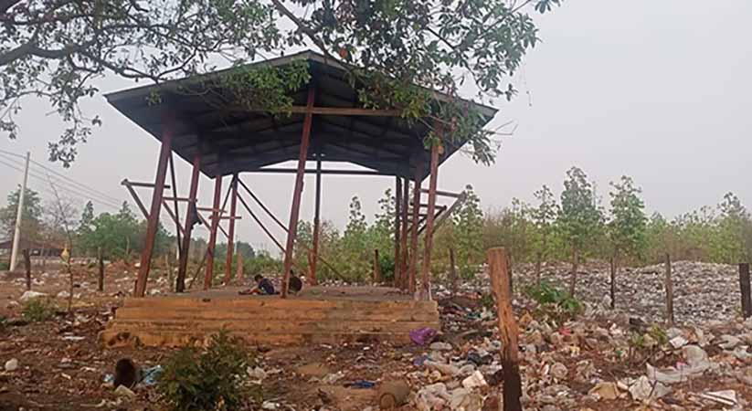 ကသာမြို့ ခရစ်ယာန်သုသာန်ဇရပ်က မူလီ နတ်ခေါင်းနတ်ချောင်းများ ဖြုတ်ခိုးခံရ