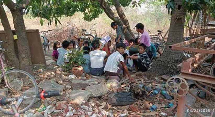 အညာက ကလေးများ ပညာရေးအတွက် အကူအညီ လိုအပ်နေ